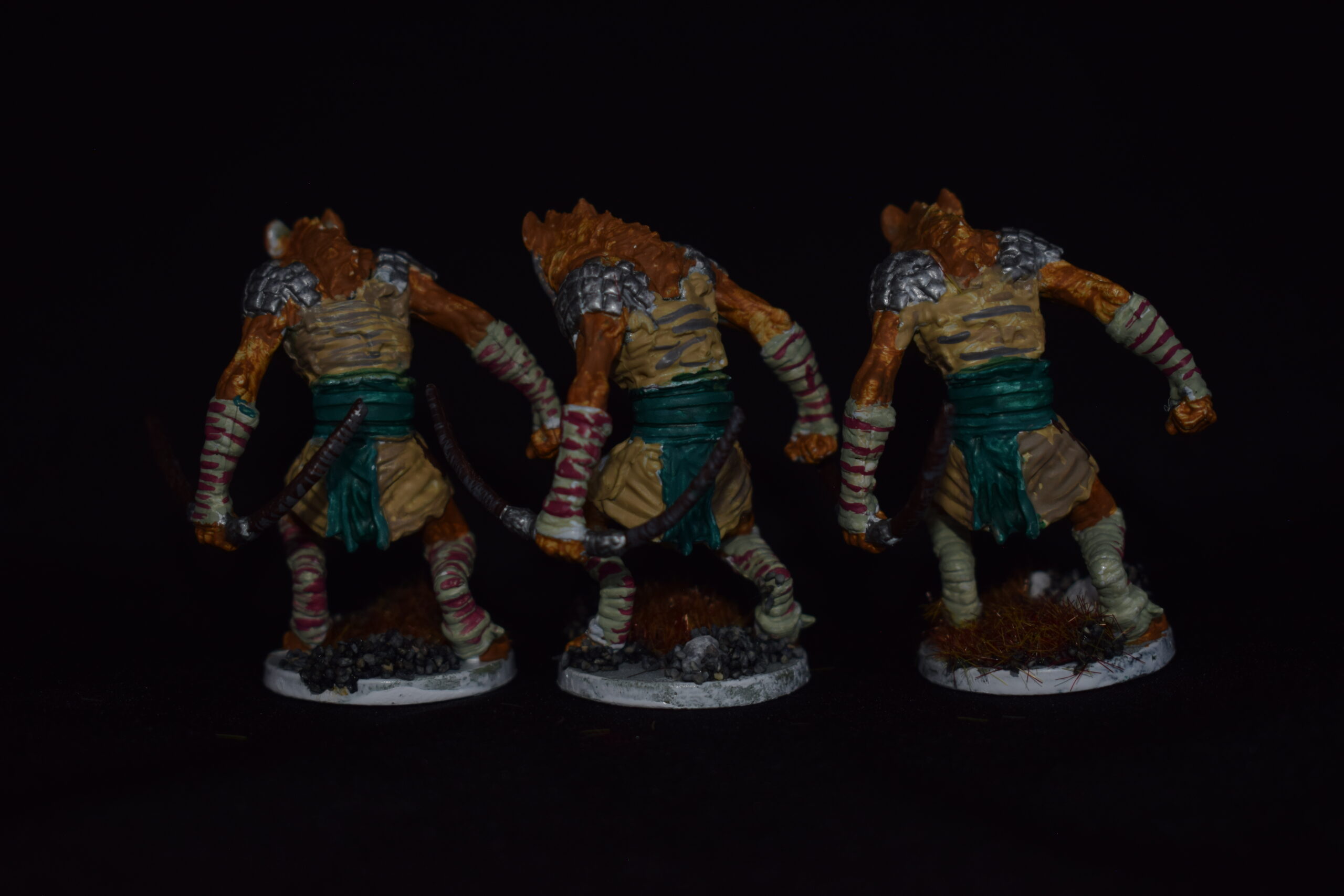 Gnoll Archers - 3 Miniature Set