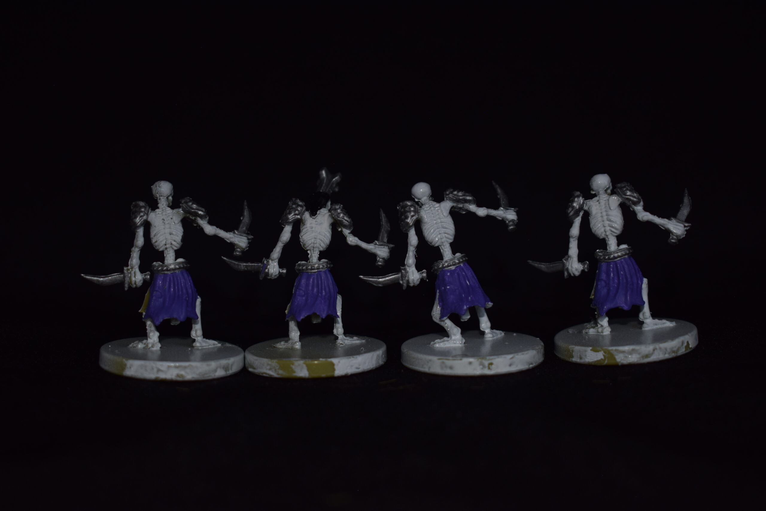 Skeleton Warriors - 4 Miniature Set