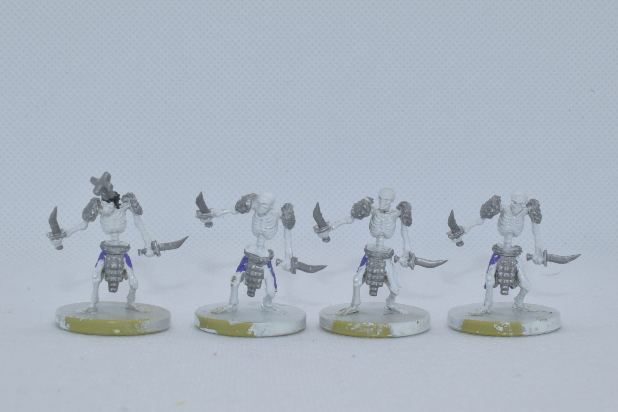 Skeleton Warriors - 4 Miniature Set