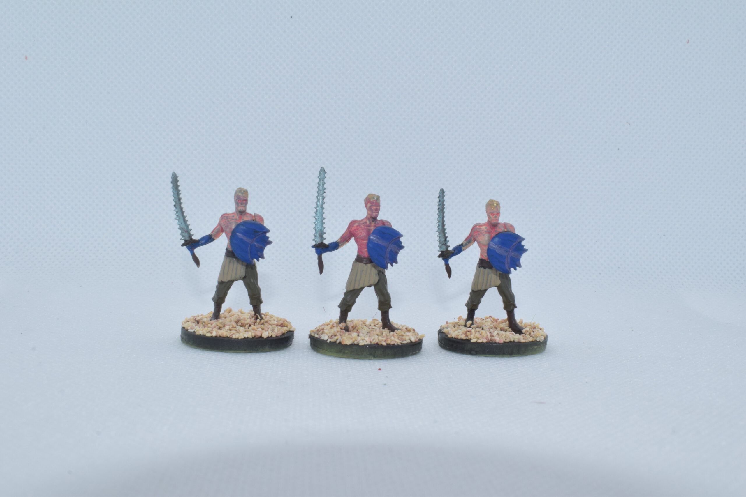 Water Cult Skirmishers - 3 Miniature Set